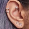 With Bling piercing 6 mm posrebrzany 30528