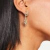 ASOS DESIGN Kolczyki Wiszące Węże Księżyc Gwiazdka