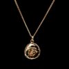 Łańcuszek Złoty Massimo Dutti Znak Zodiaku Rak