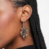 ASOS DESIGN kolczyki z wężową kroplą 30763