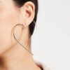 ASOS DESIGN Kolczyki w kształcie dużego serca