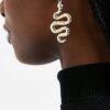 ASOS DESIGN kolczyki z wężową kroplą 30763